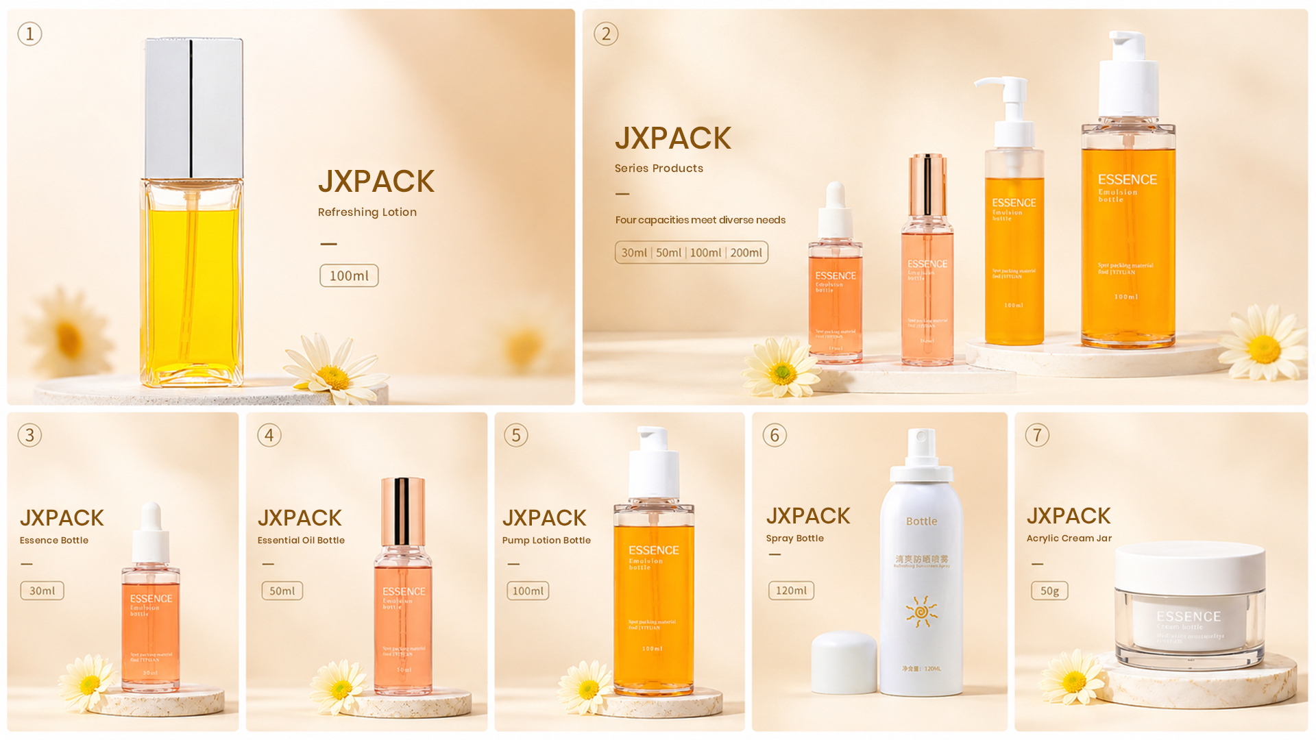 Quality Cosmetic Cream Jar factory