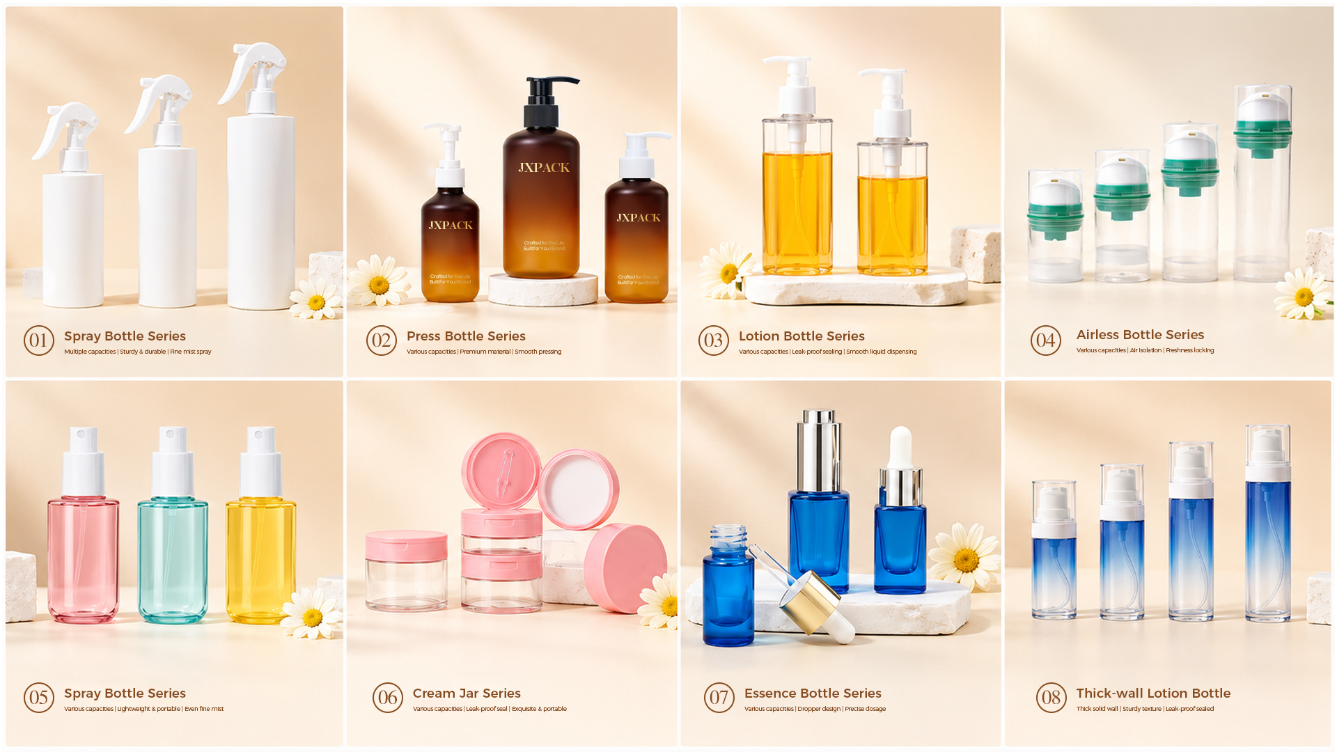 Quality Cosmetic Cream Jar factory