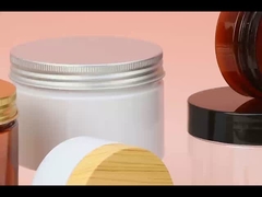 PET Cosmetic Cream Jar with Threaded Cap - Customizable Colors & Logo