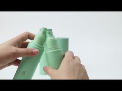 Wholesale empty plastic cosmetic bottles 80ml, 100ml, 120ml, 150ml flat-shoulder lotion pump bottles