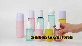 Modern Frosted PETG Cosmetic Bottles
