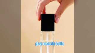 Glass Cosmetic Bottle | Luxury Glass Lotion Bottle & Cream Jar Packaging