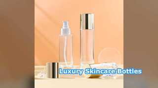 Glass Lotion Bottle Skincare Packaging