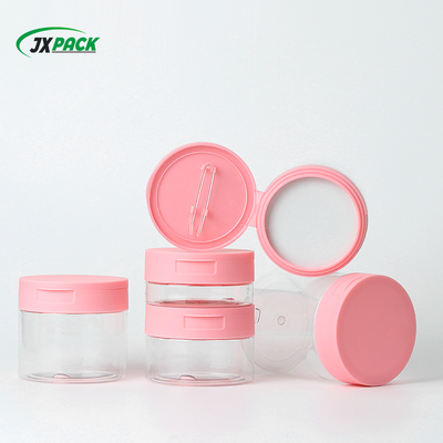 Custom PET Cosmetic Cream Jar with Screw Cap