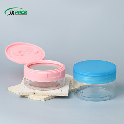 PET Transparent Cosmetic Cream Jar with Customizable Capacity