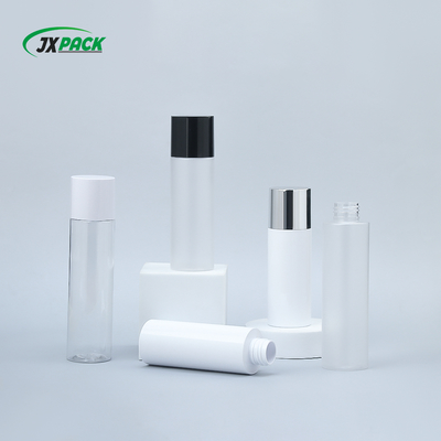 Customized cosmetic bottle packaging, PET plastic facial toner bottle