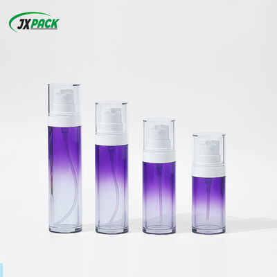 Gradient Color PET Cosmetic Bottle with Press Pump Head and Food-Grade PET Material for Precise Dispensing